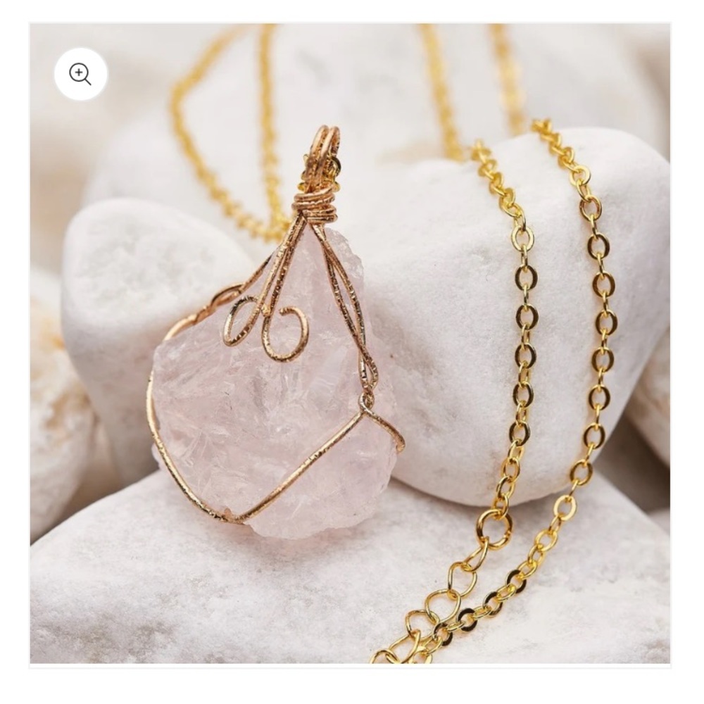 Mindful Souls Rose Quartz Necklace